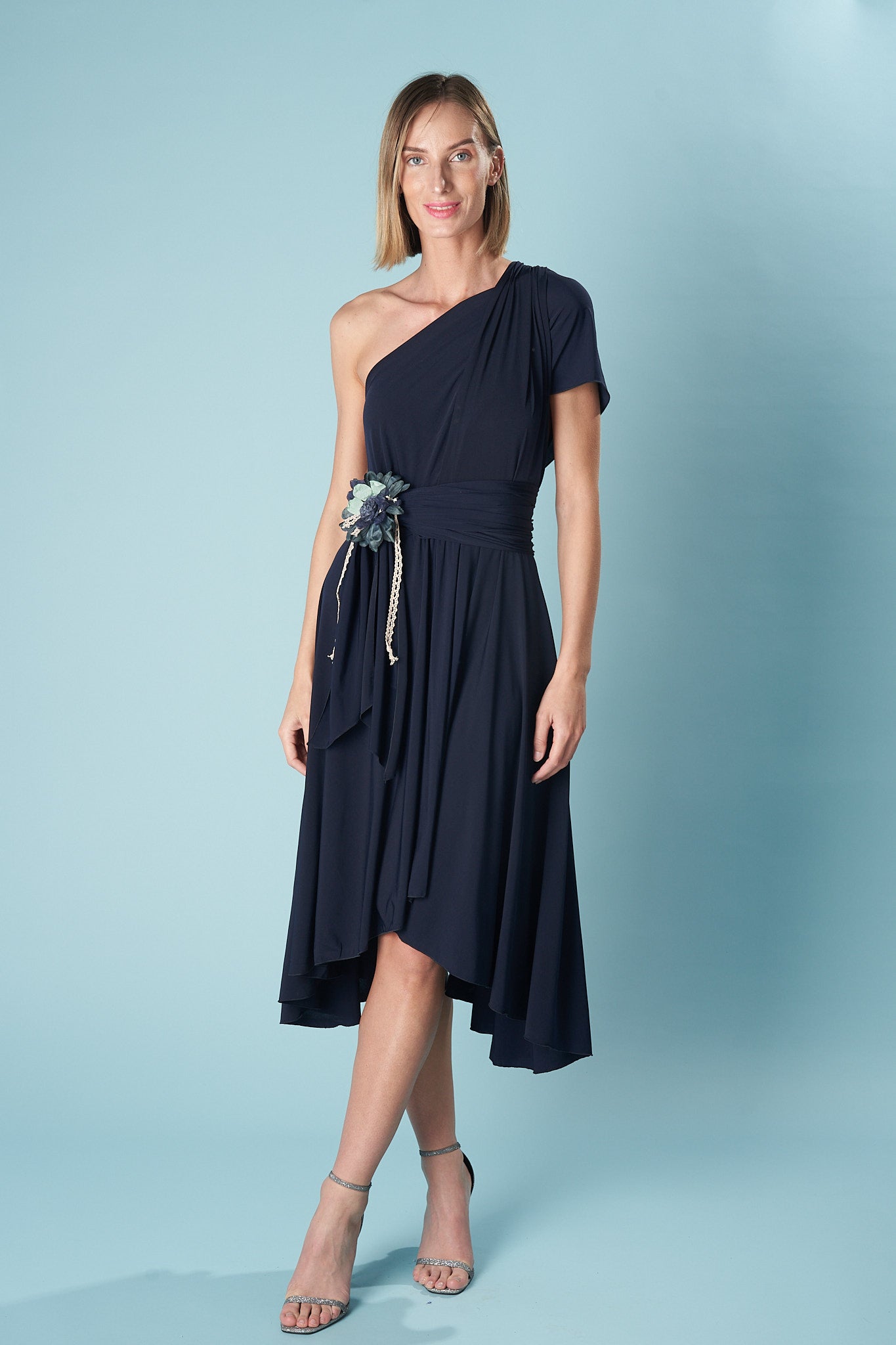 INFINITY MIDI DRESS