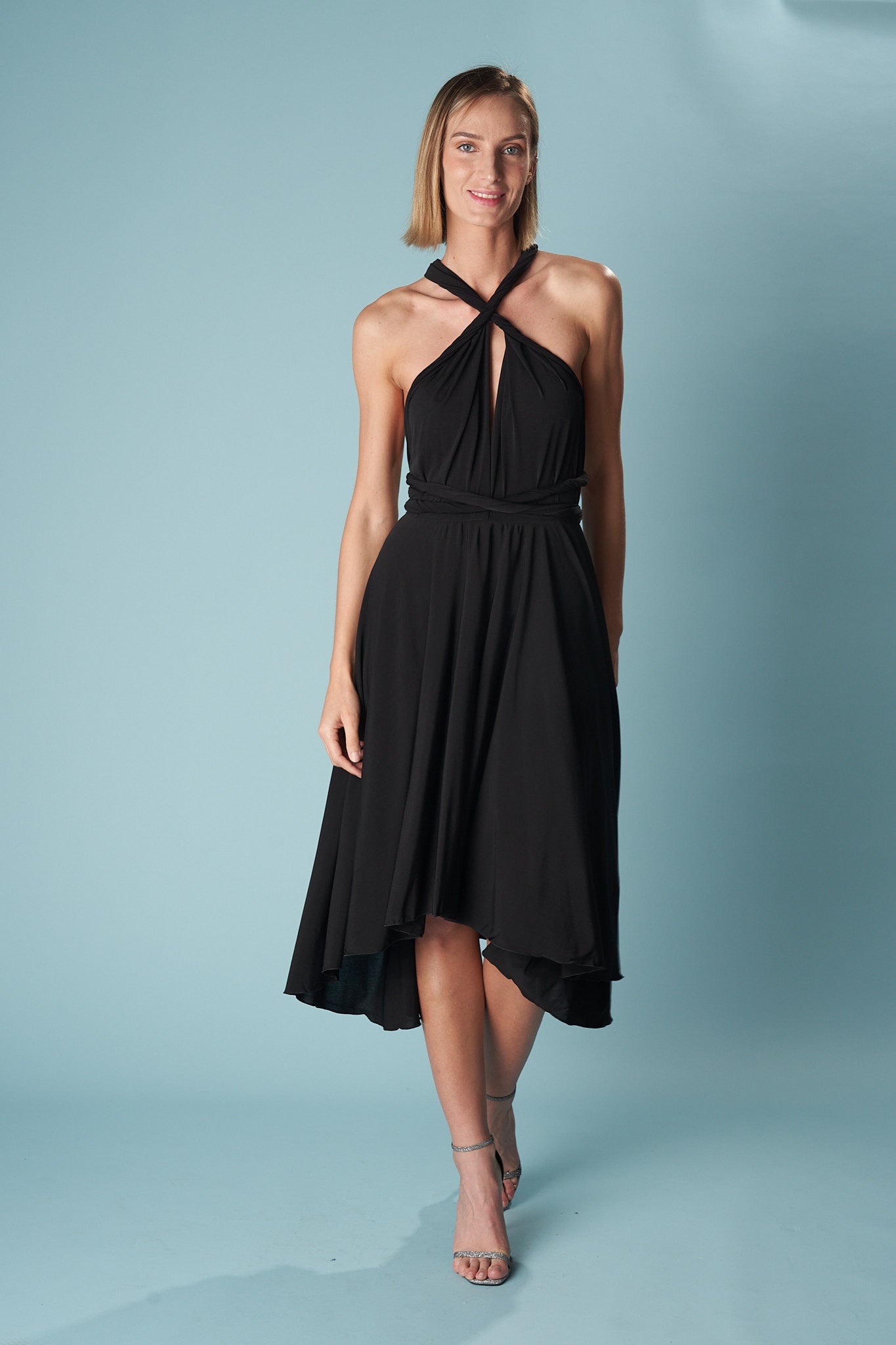 INFINITY MIDI DRESS