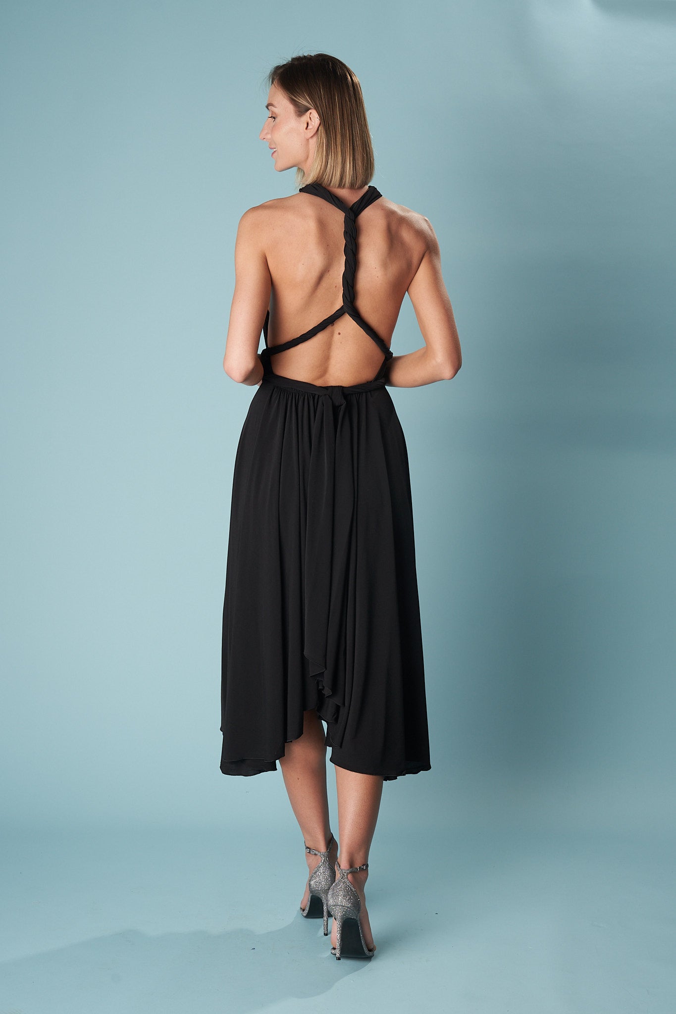 INFINITY MIDI DRESS
