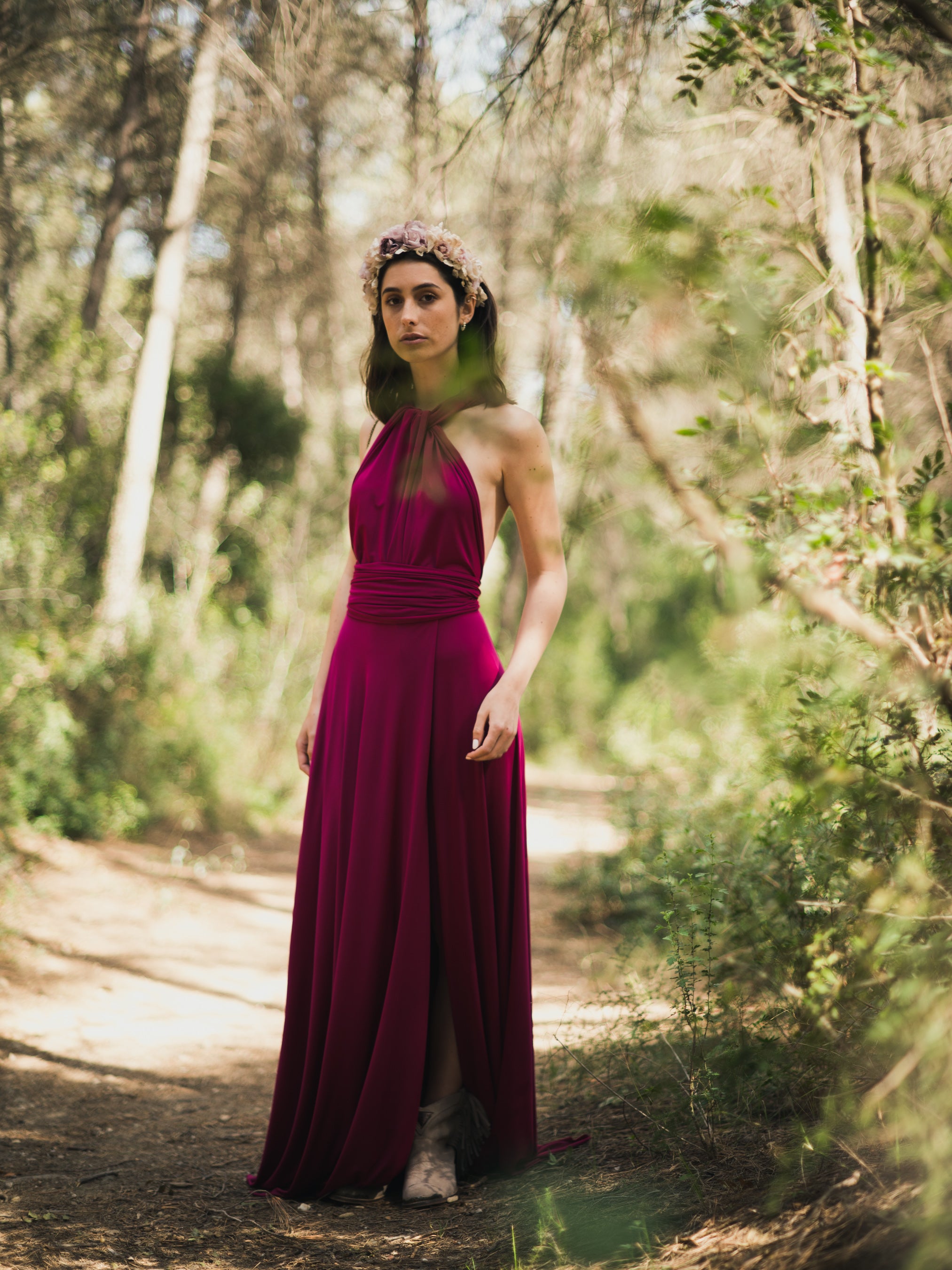 INFINITY SEXY DRESS (con abertura)