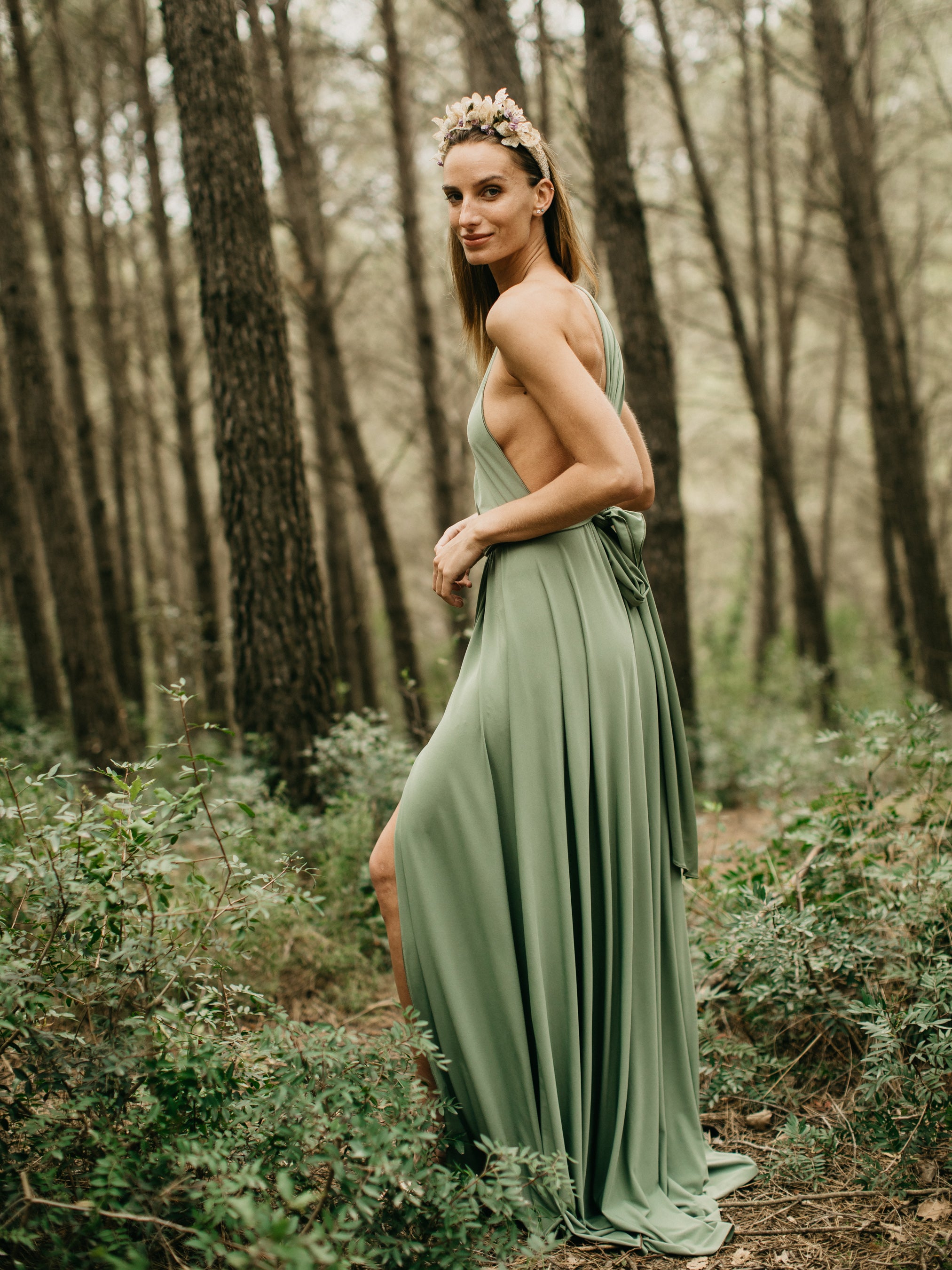 INFINITY SEXY DRESS (con abertura)