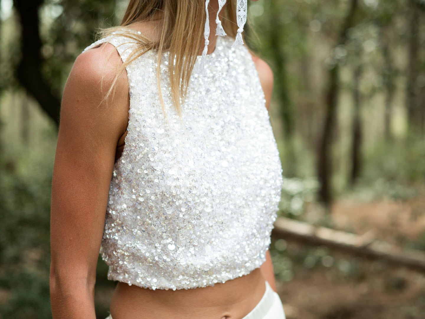 BRIDAL CROP TOP