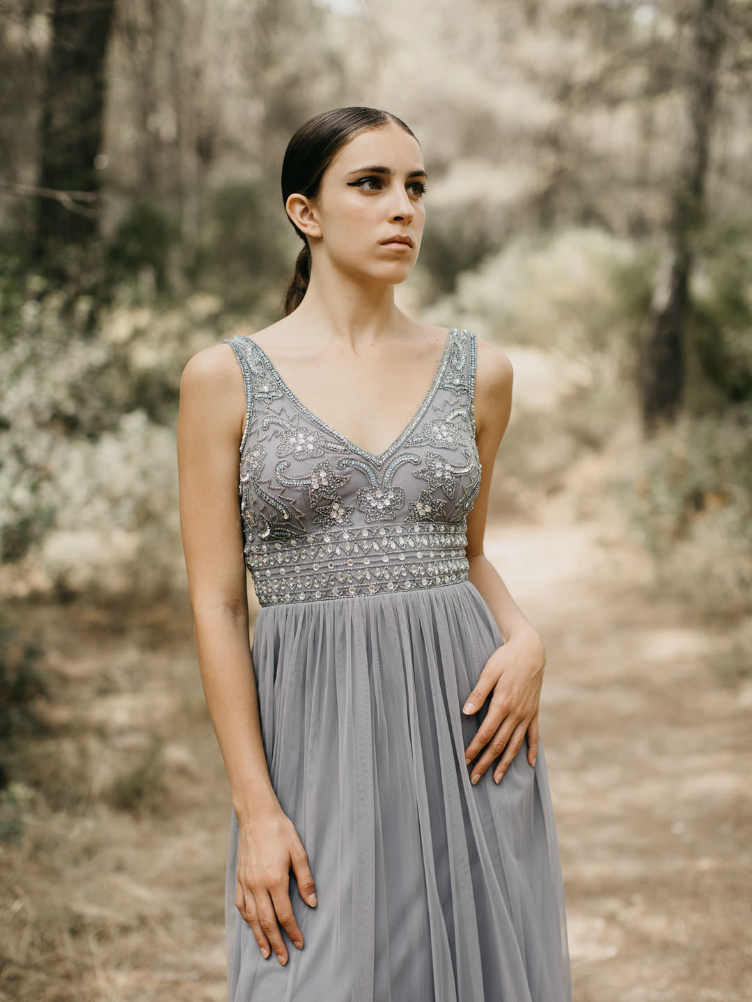 Ariadna Maxi Dress - Black