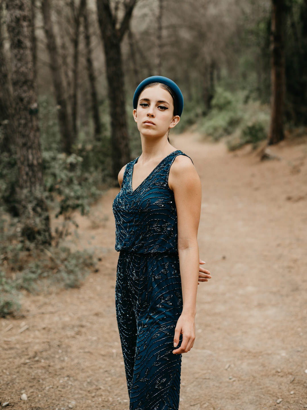 ALBA JUMPSUIT TEAL