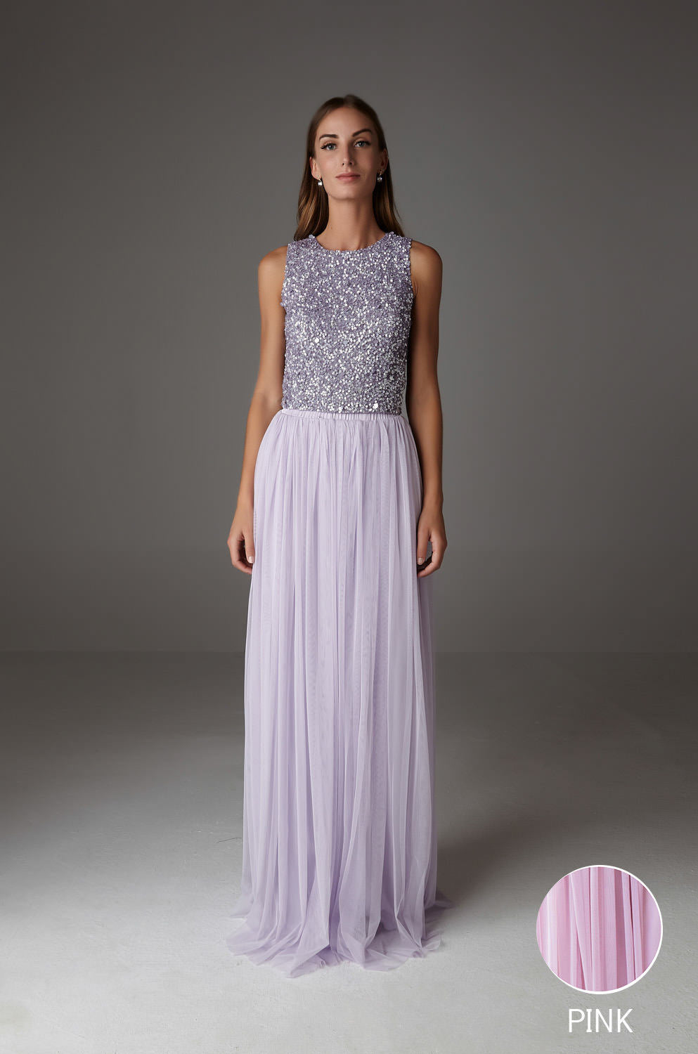 INES MAXI SKIRT PINK