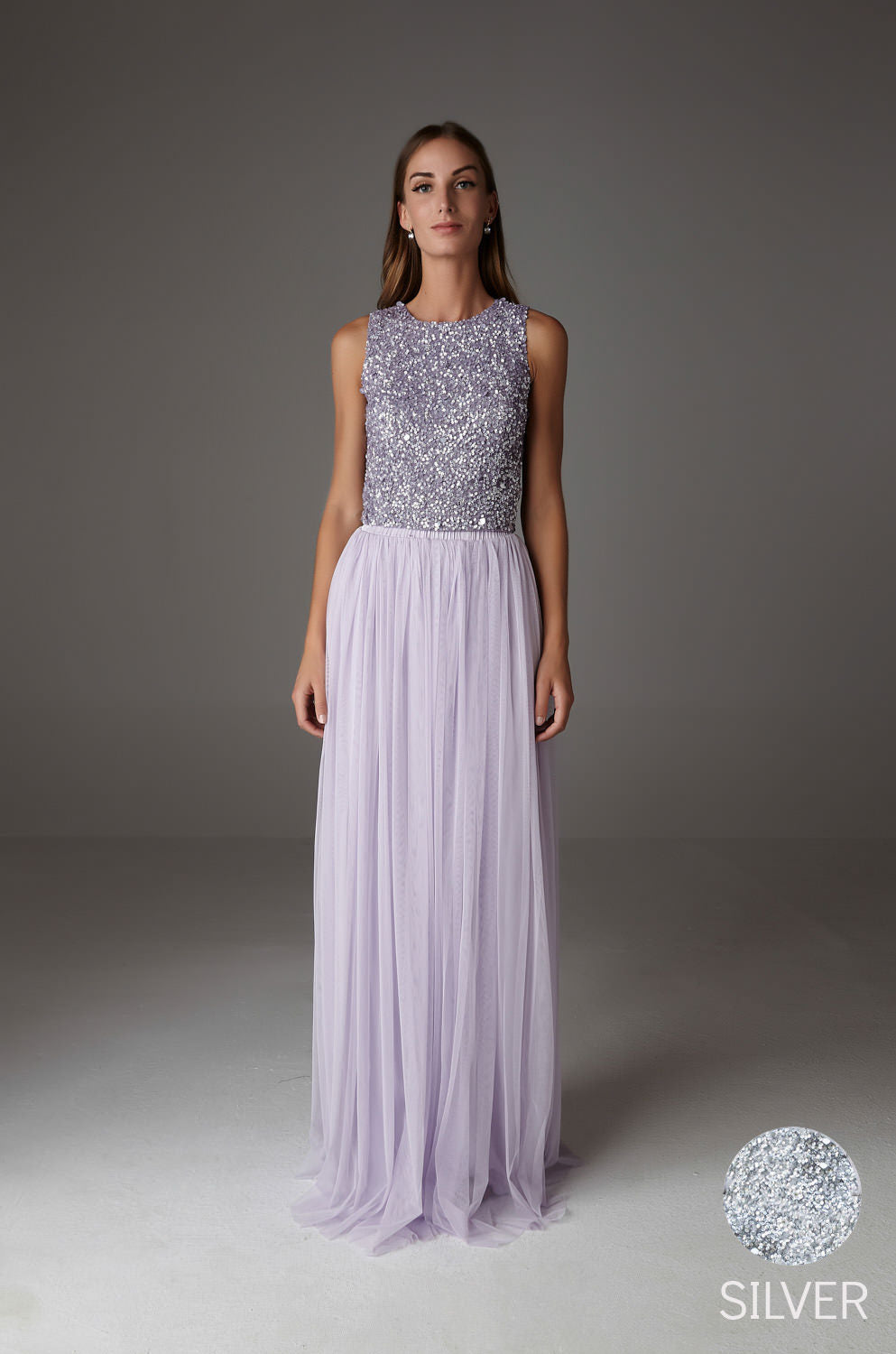 CLARA TOP SILVER
