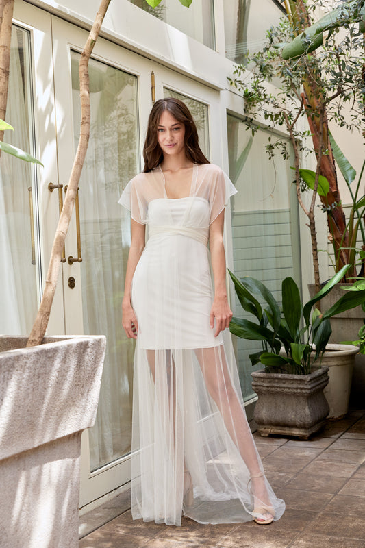 TULLE OVERDRESS